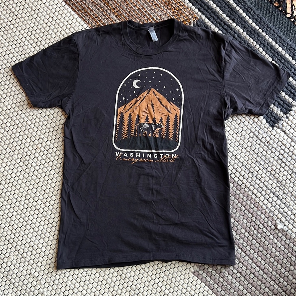 Next Level Apparel: Washington State T-Shirt (L)
